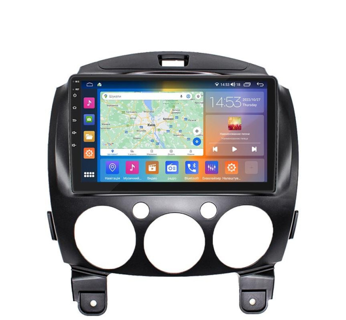 Штатна магнітола Mazda 2 (DE) 2007-2010 Element Prime 2/32 CarPlay 4G