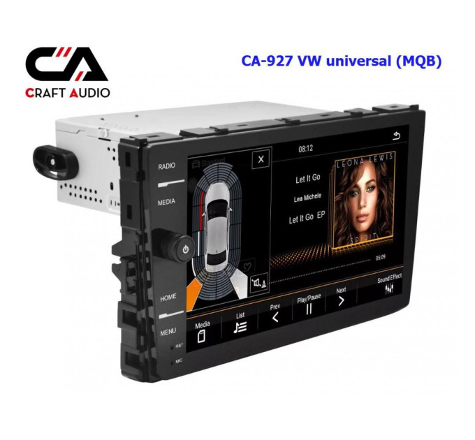 Штатна магнітола CraftAudio CA-927 VW universal (MQB)