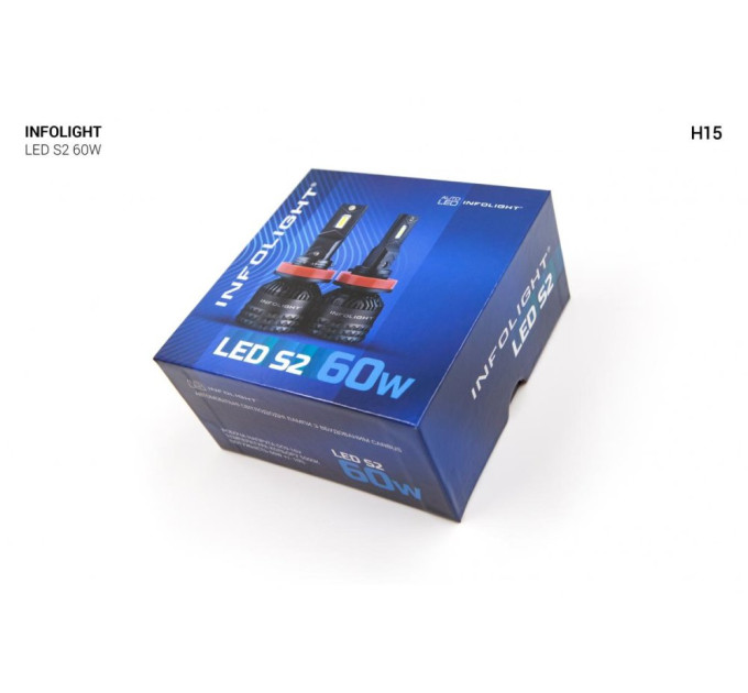 Світлодіодні лампи Infolight S2 Н15 60W