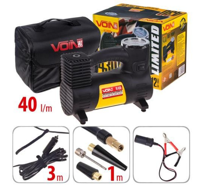 Автомобільний компресор Voin VL-430