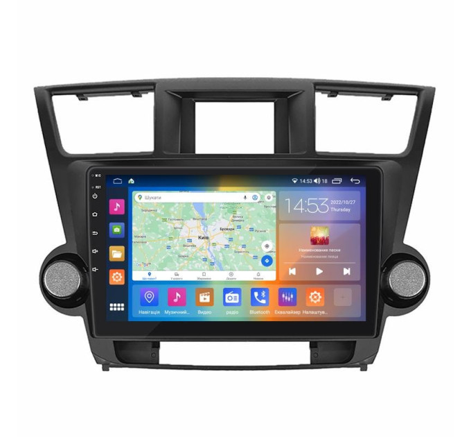 Штатна магнітола Toyota Highlander (U40) 2010-2013 Element Prime 4/64 CarPlay 4G
