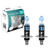 Комплект галогенних ламп Brevia H1 Max Power 12010MPS 12V 55W