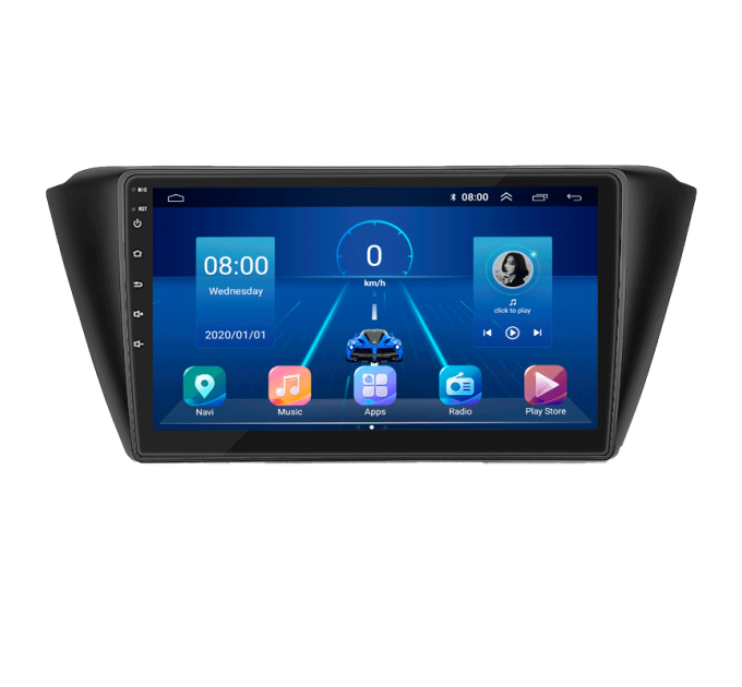Штатна магнітола Skoda Fabia 2014-2018 Element 4/32 4G CarPlay