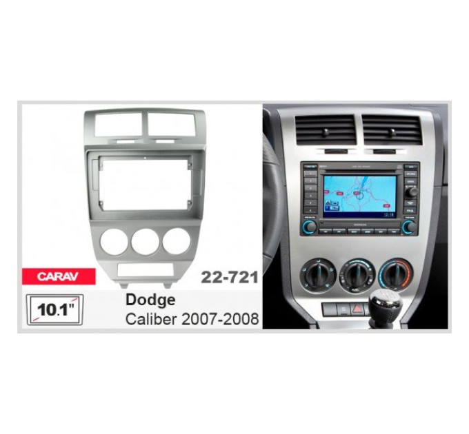 Перехідна рамка Dodge Caliber Carav 22-721