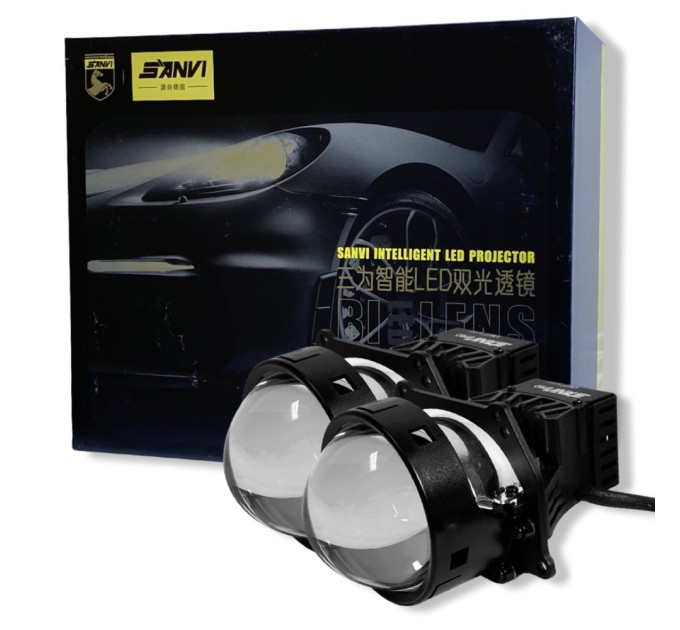 Світлодіодні лінзи Bi-LED SANVI PRO Premium