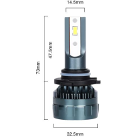 Світлодіодні лампи DriveX ME-03 HB3 (9005) 6000K LED