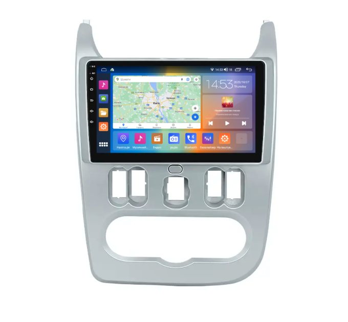 Штатна магнітола Dacia Sandero 2007-2012 Element Prime 4/64 CarPlay 4G