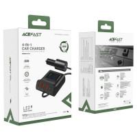 Автомобільний зарядний пристрій ACEFAST B8 HUB