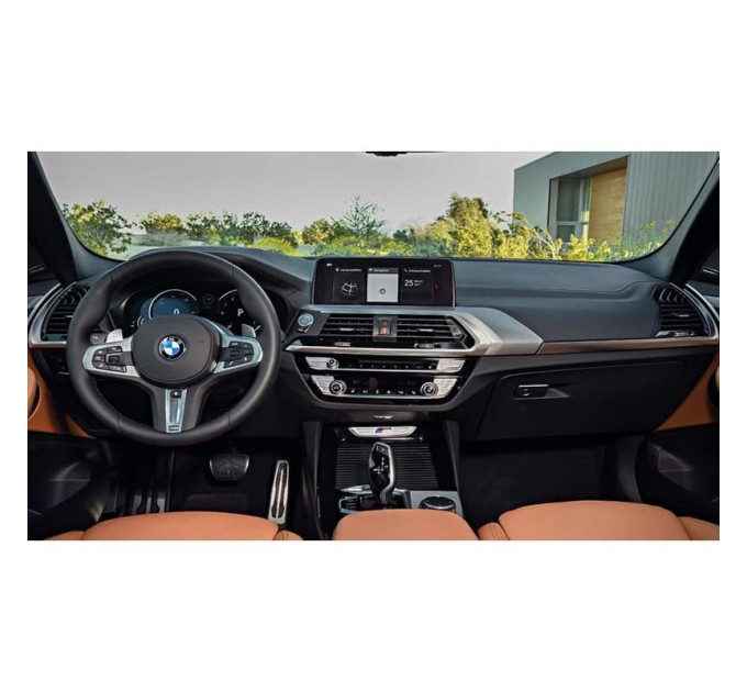 Захисне скло на монітор BMW X3 / X3M 2018- (G01) (матове) Pixsel BMW-5114-M