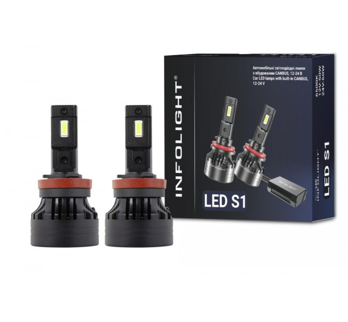 Світлодіодні лампи Infolight S1 H11 50W