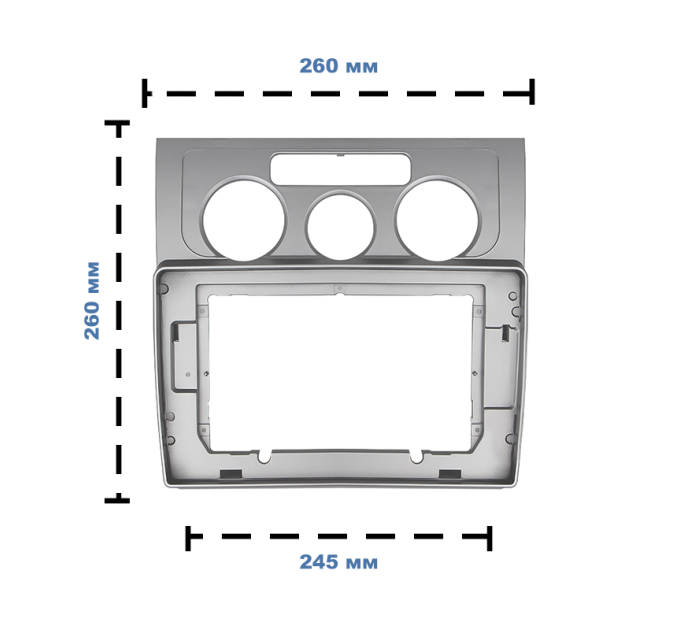Перехідна рамка Element 7442 Volkswagen Touran 2003-2010