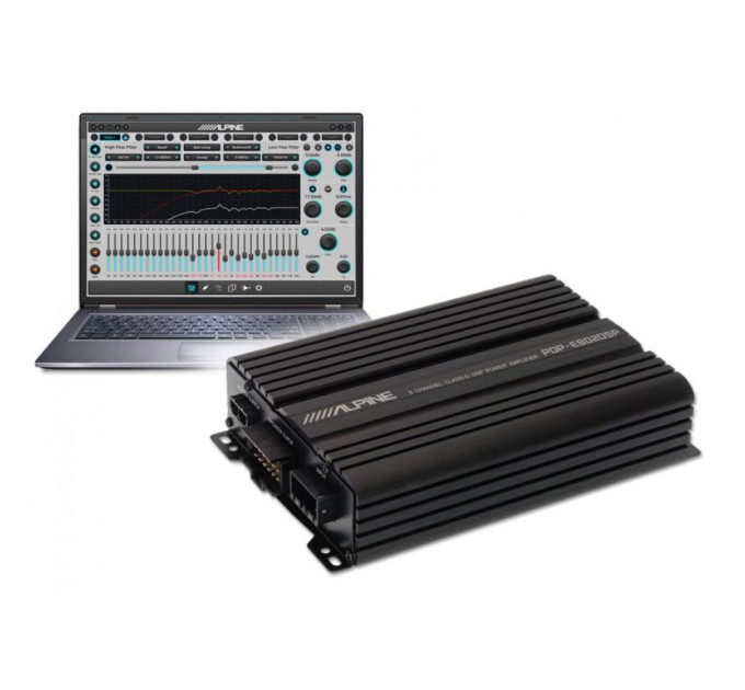 Підсилювач Alpine PDP-E802DSP