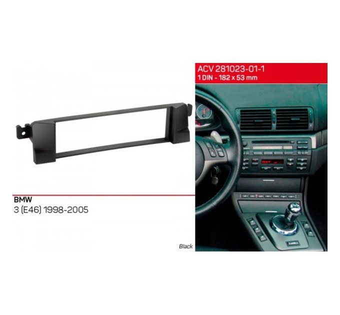 Перехідна рамка BMW 3, E46 ACV 281023-01-1