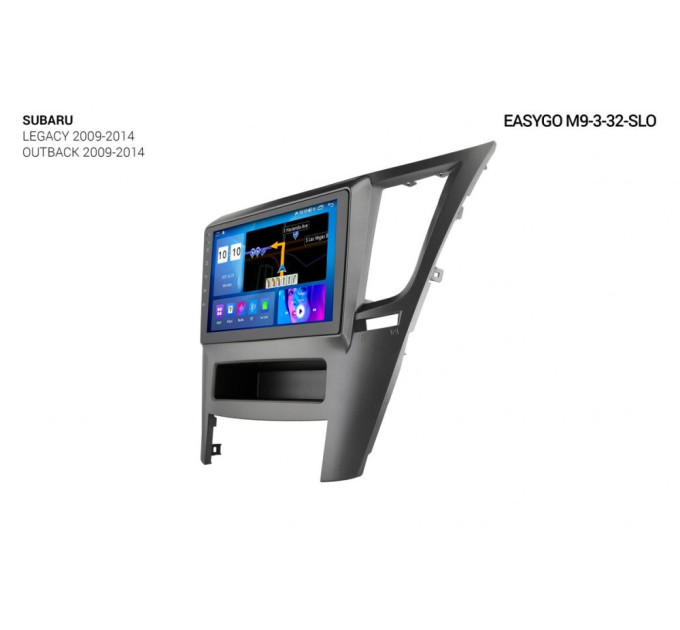 Штатна магнітола EasyGo M9-3-32-SLO Subaru Legacy 2009-2014 Outback 2009-2014