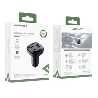 Автомобільний зарядний пристрій ACEFAST B3 66W (USB-C+USB-C+USB-A)