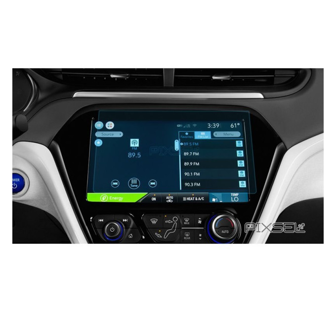 Захисне скло на монітор Chevrolet Volt 2016- (глянсове) Pixsel CHEVROLET-1828-H