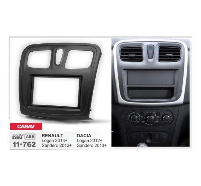 Перехідна рамка Renault, Dacia Logan, Sandero Carav 11-762