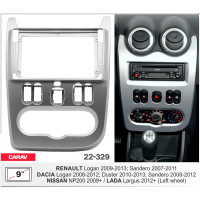 Перехідна рамка Renault, Dacia Duster, Sandero, Logan Carav 22-329