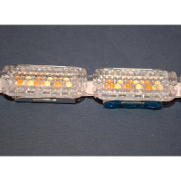 Світлодіодна (LED) стрічка Running Crystall Жовтий-Білий 16 сегментів v4