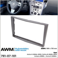 Перехідна рамка Opel Astra, Antara, Corsa, Zafira AWM 781-07-101