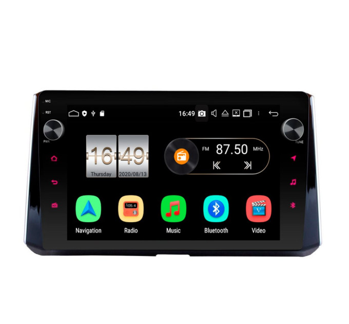 Штатна магнітола Torssen Toyota Corola/Auris 18-19 MP10232 круговий огляд