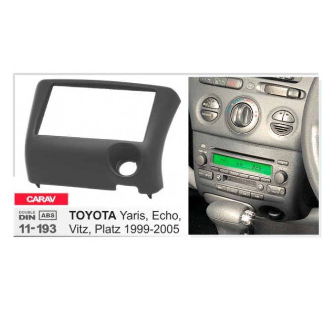 Перехідна рамка Toyota Yaris, Echo, Vitz, Platz Carav 11-193