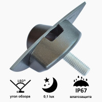 Камера переднього огляду широкутна Prime-X B8019W NISSAN Qashqai
