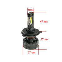 Світлодіодні лампи Decker LED PL-03 5K H4 H/L