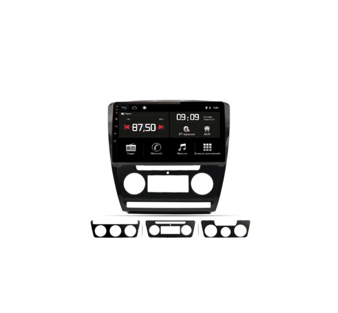 Штатна магнітола Torssen Skoda Octavia A5 08-13 black MQG10232 4G