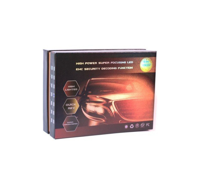 Світлодіодні лампи FocusBeam H4 12-24V 110W 6500K +100% more light