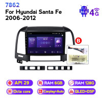 Штатна магнітола ECOBOOST FFT760Q-1259 HYUNDAI Santa Fe 2006-2012