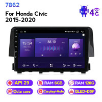 Штатна магнітола ECOBOOST FFT760Q-1138 HONDA CIVIC 2016-2018