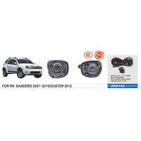 Протитуманні фари Vitol RN-0143W Renault Duster 2012-/Sandero 2007-10