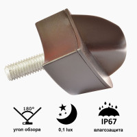 Камера переднього огляду широкутна Prime-X C8037W TOYOTA Rav4 (2014)