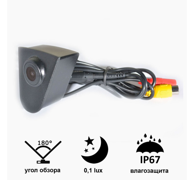 Камера переднього огляду широкутна Prime-X C8002W HONDA Accord, Civic, CRV, XRV