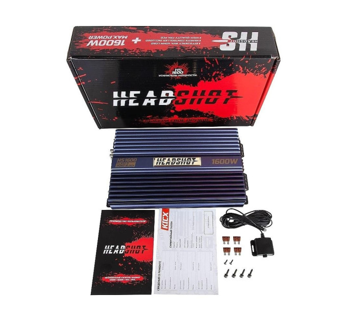 Підсилювач Kicx HeadShot HS 1600
