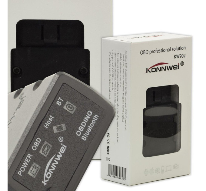 Автомобільний сканер KONNWEI KW902 OBDII