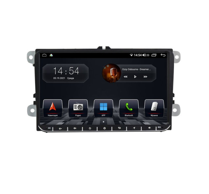Штатна магнітола Abyss Audio QS-9101 для Volkswagen Passat, Golf, Jetta, Tiguan, Touran, Polo, Amaro