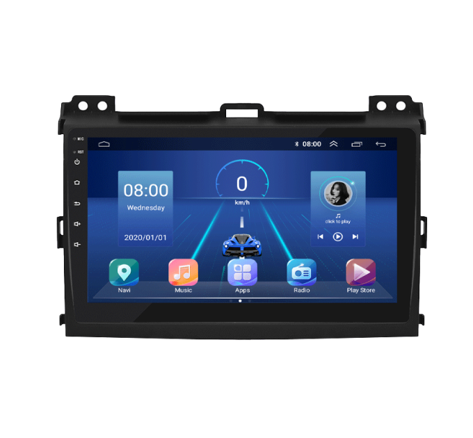 Штатна магнітола Toyota Land Cruiser Prado 120 2007-2009 Element 6/128 4G CarPlay