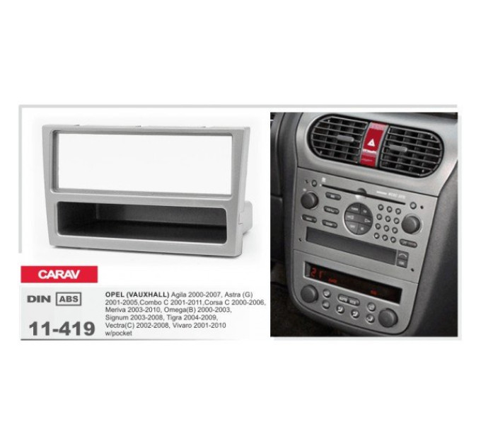 Перехідна рамка Opel CARAV 11-419