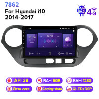 Штатна магнітола ECOBOOST FFT760Q-1262 HYUNDAI i10