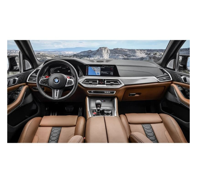 Захисне скло на монітор BMW X6 / X6M 2019- (G06) (гартоване) Pixsel BMW-6734-T