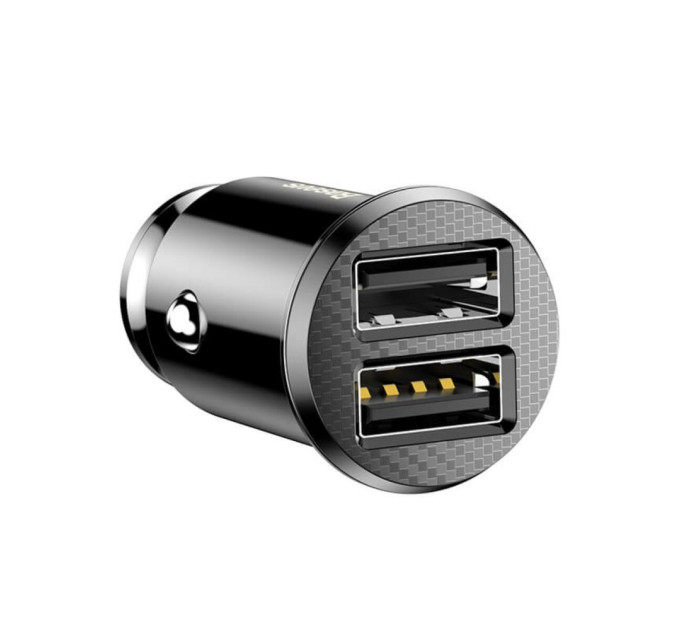 Автомобільний зарядний пристрій Baseus CCALL-ML01 3.1A Black