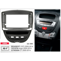 Перехідна рамка Citroen C1, Peugeot 107, Toyota Aygo Carav 22-380