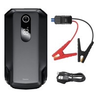Портативний пусковий зарядний пристрій Baseus Super Energy Max Car Jump Starter 20000mAh Black