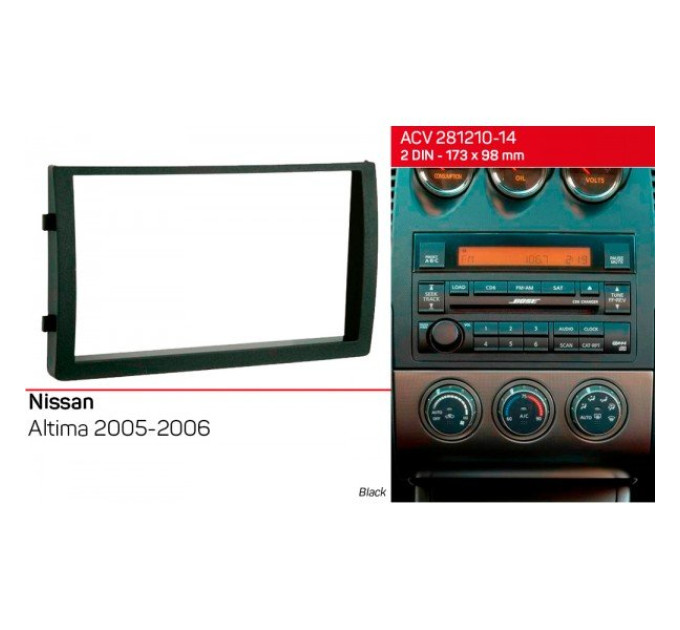 Перехідна рамка Nissan Altima ACV 281210-14