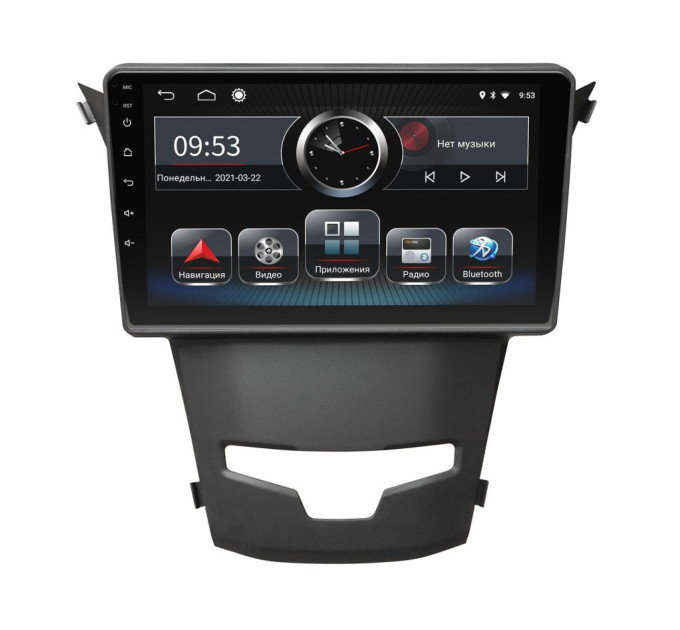Штатна магнітола Incar PGA2-5016 для SsangYong Actyon 2013+, Korando 2013+