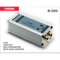Перетворювач рівня сигналу 2 канальний Carav R-300