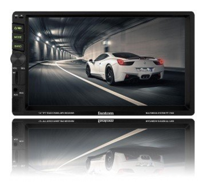 Автомагнітола Fantom FP-7060 Black/Green