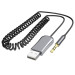 Bluetooth-ресивер BOROFONE BC44 Soul car AUX BT Metal Gray